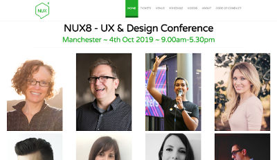 NUX8 - UX & Design Conference image